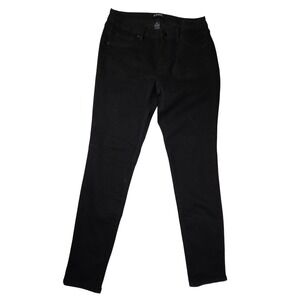 d.jeans Women's Black Skinny Jeans Size 8 Mid Rise Stretch Denim